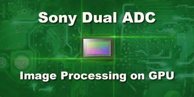 sony pregius dual adc processing on gpu